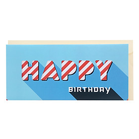Thiệp Photostory Die-Cut A3 Happy Birthday 7