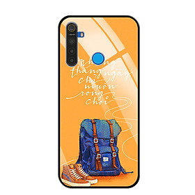 Ốp Lưng Điện Thoại REALME 5i/REALME 5s/REALME 5 - Mặt Lưng Kính Cường Lực - 0215 NGAYTHANGRONGCHOI - Hàng Chính Hãng