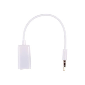 3.5mm Jack Splitter 2 Female to 1 Male Headphone Microphone Cable Adapter Stereo Audio Plug