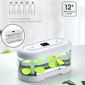 Air Humidifier LED Light Home Desk Air Aroma Diffuser USB Type