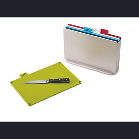 Mua Joseph Joseph - Bộ thớt cao cấp Index Chopping Board Set Regular Silver 601312