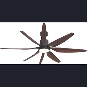 Quạt đèn trang trí Zemba ZEQ8805S Công nghệ Ý Điều khiển từ xa, Quạt riêng, đèn riêng
