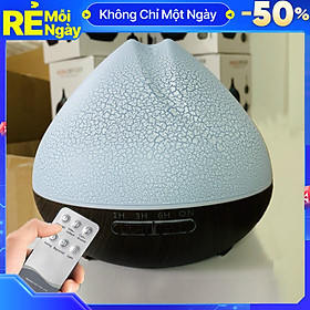 MÁY XÔNG TINH DẦU CHUYÊN DỤNG DUNG TÍCH 550ML, VÂN GỖ CAO CẤP, TÍCH HỢP ĐIỀU KHIỂN TỪ XA