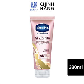 Sữa dưỡng thể Vaseline Gluta-Hya Dưỡng Da Sáng Mịn Sau 7 Ngày Dưỡng sáng chuyên sâu 330 ML