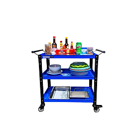 Mua Xe đẩy thức ăn 3 tầng thép sơn tĩnh điện Stronger Tool