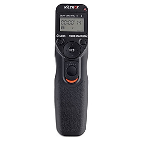 Bộ Điều Khiển Màn Trập Không Dây VILTROX JY-710 Có Hẹn Giờ Kèm Cáp N3 Cho Nikon Đen (2.4GHZ)