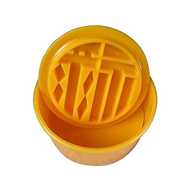 Khuôn Nén Xôi Phước Lộc Thọ Hỷ Hoa Sen Hoa Hồng Loại Lớn 14CM