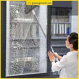 Mua Cây Lau Kính Đa Năng Hình Tam Giác Có Thanh Gạt Nước Tiện Lợi