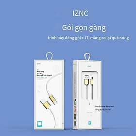 Khuyến mại C15 kim loại chống đông cáp Q bom silicone cáp dữ liệu cáp sạc mềm điện thoại di động dài 1,2 mét với bao bì