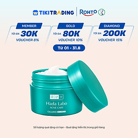 Kem dưỡng ẩm cho da mụn, nhạy cảm Hada Labo dạng gel Acne Care Calming Gel Cream 50g