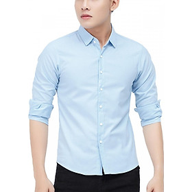 Áo sơ mi nam công sở cao cấp phong cách Hàn Quốc