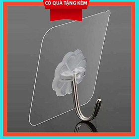 Mua Móc Dán Tường Siêu Dính Trong Suốt Chịu Lực Tốt Treo Tường Chắc Chắn 6x6 cm - MY2