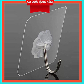 Móc Dán Tường Siêu Dính Trong Suốt Chịu Lực Tốt Treo Tường Chắc Chắn 6x6 cm - MY2