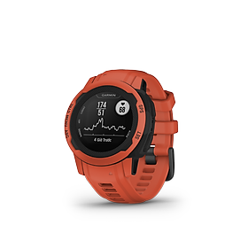 Hình ảnh Đồng Hồ Thể Thao Garmin Instinct 2S - Hàng Chính Hãng - Cam Poppy - 010-02563-65