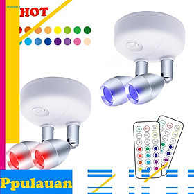 2 Đèn LED 0.5W Chiếu Sáng Ban Đêm Cho Tủ Quần Áo