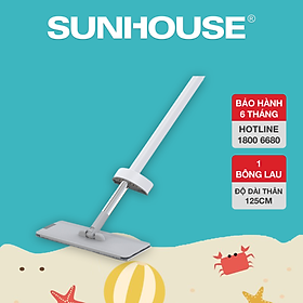 Cây lau nhà tự vắt đa năng Sunhouse KS-MO3211PW