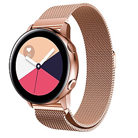 Dây Thép Lưới Nam Châm Milanese Loop Cho Galaxy Watch Active 2, Active 1, Galaxy Watch 42, Garmin, Ticwatch Pro, Gear S3 , Galaxy Watch 46