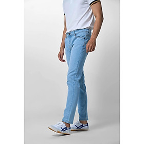 Quần Jeans OWEN nam dáng Slimfit co dãn không phai màu mã QJS230149