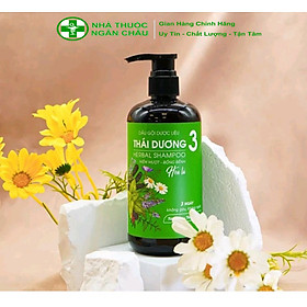 Dầu Gội Dược Liệu Thái Dương 3 Hương Lá (480ml)