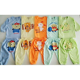 5 Bộ Thun Cotton Hàng Loại 1 Cực Đẹp Cho Bé