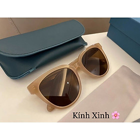 Kính râm, Kính mát Nữ Mắt tròn chống nắng chống lóa uv thời trang (Nhiều màu)