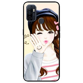 Ốp lưng dành cho Oppo A53 mẫu Hello Em Gái