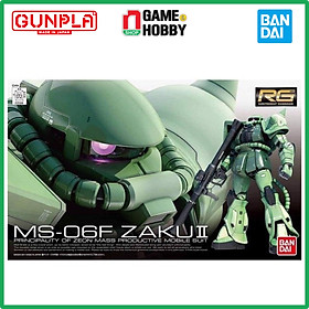 Mô Hình Lắp Ráp MS-06F ZAKU II - RG - 1 144 - MÔ HÌNH GUNDAM CHÍNH HÃNG