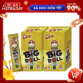 Combo 2 hộp Snack Rong Biển Taokaenoi BIG ROLL Thái Lan nhiều vị  Hộp 12 cái x 3g