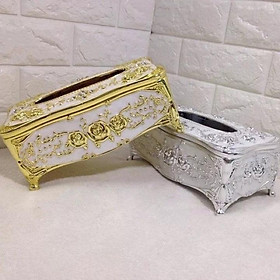 Mua Hộp đựng giấy ăn mạ đồng sang trọng cao cấp