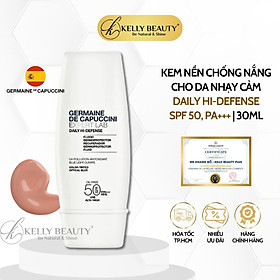 Kem Nền Chống Nắng Cho Da Nhạy Cảm Germaine Expert Lab Daily Hi-Defense SPF 50, PA+++ | Kelly Beauty