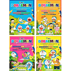 Combo Tô Màu Doraemon (Bộ 4 Cuốn) (CM)