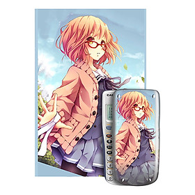 Decal Trang Trí Máy Tính Casio/Vinacal Nhân Vật Anime TAM -006