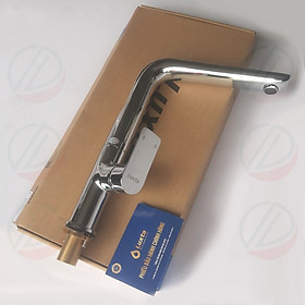 Mua Vòi Bếp Vòi Rửa Chén Bát Đồng Thau mạ Crome Nóng Lạnh LUXTA L3220 Thân Vuông