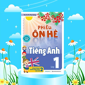 Sách Phiếu Ôn Hè Tiếng Anh Lớp 1