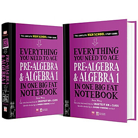 Hình ảnh sách Sách - Everything You Need To Ace Prealgebra And Algebra1 - Sổ Tay Đại Số