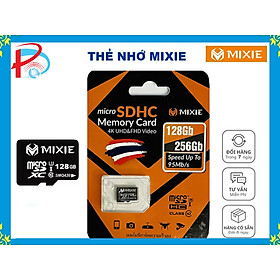 Mua Thẻ Nhớ Mirco SD Mixie 256Gb - Thẻ Nhớ Mixie 128Gb Class 10 Chuyên Ghi Hình Cho Camera  Máy Ảnh và Điện Thoại - Hàng Chính Hãng