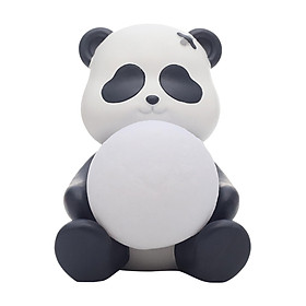 Cute Panda LED Night Light Touch Control Portable Bedside Lamp for Bedroom