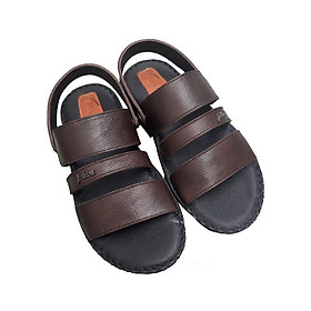 Giày Sandal Nam Da Bò TIẾN CÔNG Quai Ngang Thời Trang TCF1059