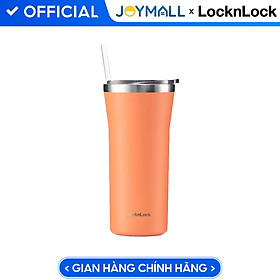Bình giữ nhiệt LocknLock Daily Essential 870ml màu san hô LHC4325YRED, Hàng chính hãng, thép không gỉ - JoyMall