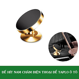 Mua Đế Hít Nam Châm Điện Thoại Xoay 360 Độ Gắn Taplo Ô Tô