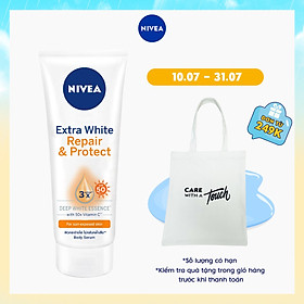 Tinh Chất Dưỡng Thể Dưỡng Trắng NIVEA Ban Ngày Giúp Phục Hồi & Chống Nắng SPF50 (180ml) - 88314