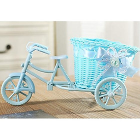 Xe Đạp Giỏ Hoa Trang Trí Siêu Xinh