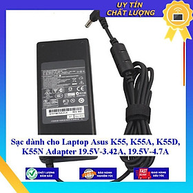 Sạc dùng cho Laptop Asus K55, K55A, K55D, K55N Adapter 19.5V-3.42A 19.5V-4.7A - Hàng Nhập Khẩu New Seal