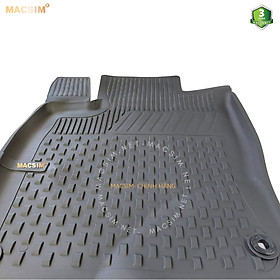 Thảm lót sàn ô tô nhựa TPE Silicon Honda Civic 2021+ Black Nhãn hiệu Macsim