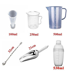 Mua Combo 6 Dụng Cụ Pha Chế Trà Sữa