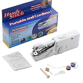 Mini Handheld Sewing Machine Portable Electric Hand Sewing Machine Quick Repairing Suitable for Home Travel Clothes