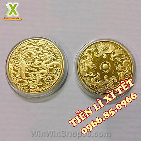 Mua Đồng xu Long Phụng sum vầy may mắn phong thủy tài lộc