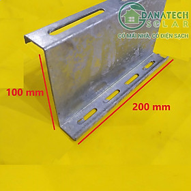 Mua Pad Z - bát Z mạ kẽm nhúng nóng dày 2mm lắp pin năng lượng mặt trời