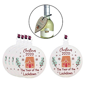 Quarantine Christmas Ornament, 2020 The Year of The Lockdown, Christmas Hanging Decoration 2020 Christmas Holiday Ornaments