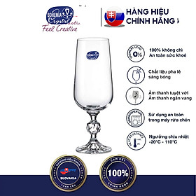 Mua Bộ 6 ly thủy tinh pha lê Glass uống champage 180 ml Tiệp khắc